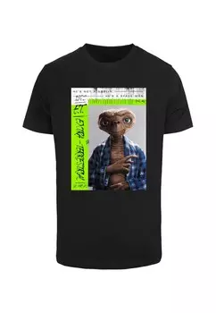 Футболка с принтом E.T. NOT A GOBLIN Merchcode, черный