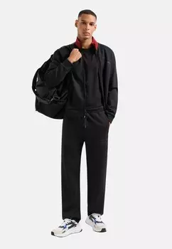 Футболка с принтом EA7 Emporio Armani, черный
