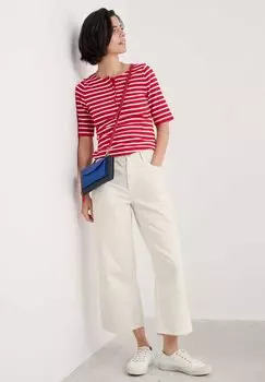 Футболка с принтом EARLY ORCHID Seasalt Cornwall, красный