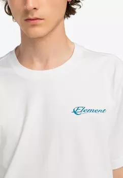 Футболка с принтом EASY SS Element, белый