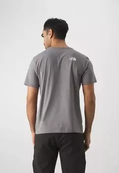Футболка с принтом Easy Tee The North Face, дымчатый жемчуг