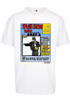 Футболка с принтом EAZY E RAP MAGAZINE Mister Tee, белый