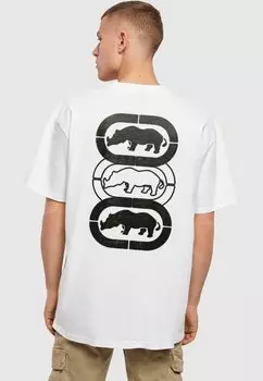 Футболка с принтом ecko unltd., белый