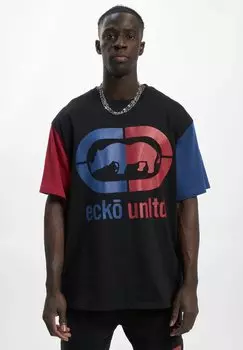 Футболка с принтом ecko unltd., черный