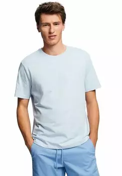 Футболка с принтом edc by Esprit, светло-синий