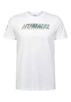 Футболка с принтом EFFORT Hummel, цвет white