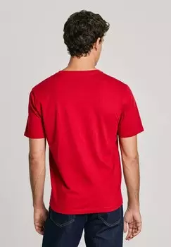 Футболка с принтом EGGO Pepe Jeans, красный