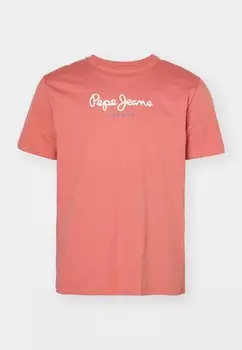 Футболка с принтом Eggo Pepe Jeans, светло-розовый