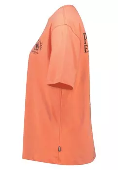 Футболка с принтом ELBA America Today, коралл