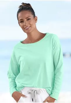 Футболка с принтом Elbsand, цвет mint