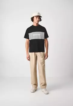 Футболка с принтом ELEGACY BLOCKING TEE ONECK Jack & Jones, черный