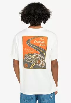 Футболка с принтом Element, белый