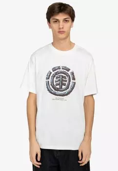 Футболка с принтом Element, белый