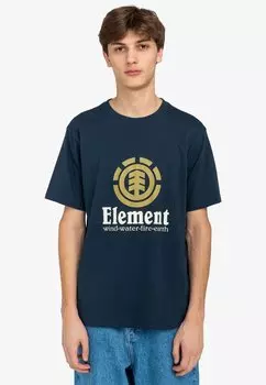 Футболка с принтом Element, черный