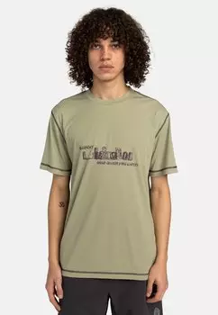 Футболка с принтом Element, зеленый