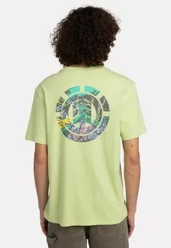 Футболка с принтом Element, зеленый