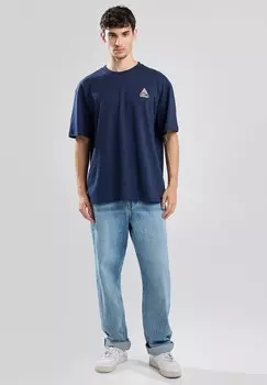 Футболка с принтом ELI America Today, темно-синий