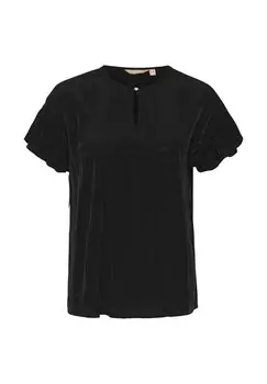 Футболка с принтом ELLAS CAPSLEEVE Culture, черный