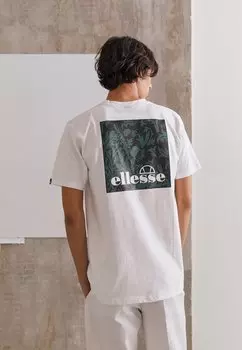 Футболка с принтом Ellesse, белый