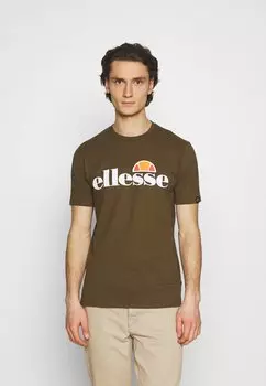 Футболка с принтом Ellesse, оливковый