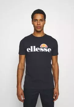 Футболка с принтом Ellesse, темно-синий