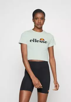 Футболка с принтом Ellesse, зеленый