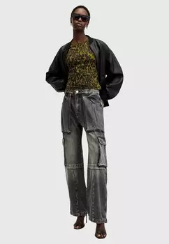 Футболка с принтом ELLIE AllSaints, зеленый