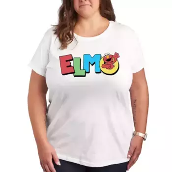 Футболка с принтом Elmo из «Улицы Сезам» Licensed Character, белый