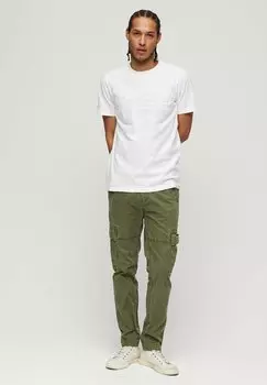 Футболка с принтом EMBOSSED VINTAGE LOGO Superdry, цвет optic