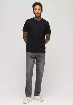 Футболка с принтом EMBOSSED VINTAGE LOGO Superdry, цвет jet black