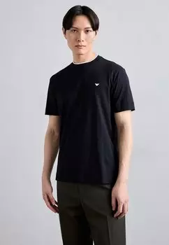Футболка с принтом Emporio Armani, цвет navy