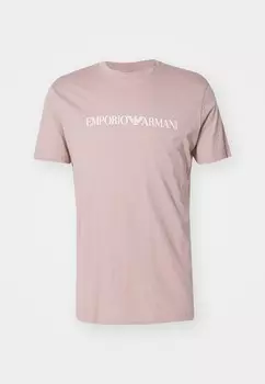 Футболка с принтом Emporio Armani, цвет Nude