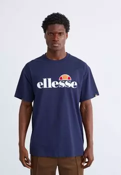 Футболка с принтом EMSSEO Ellesse, темно-синий