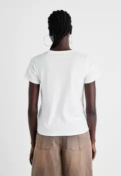 Футболка с принтом ENARA Pepe Jeans, белый