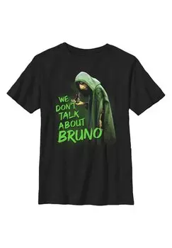 Футболка с принтом Encanto Bruno Character Focus Disney, черный