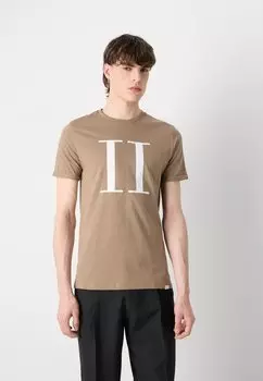 Футболка с принтом Encore T-Shirt Les Deux, бежевый