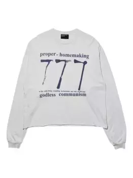 Футболка с принтом Enfants Riches Dprims, белый