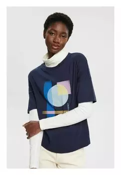 Футболка с принтом Esprit