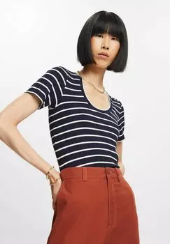 Футболка с принтом Esprit