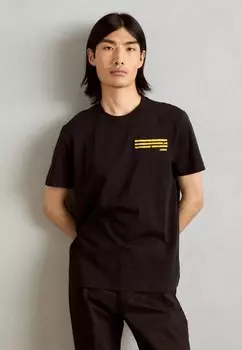 Футболка с принтом Esprit, черный