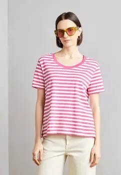 Футболка с принтом Esprit, цвет pink fuchsia