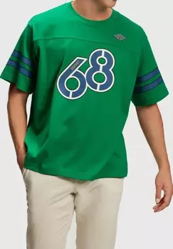 Футболка с принтом Esprit, зеленый