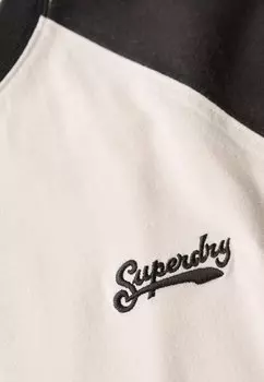 Футболка с принтом ESSENTIAL LOGO BASEBALL Superdry, белый