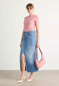 Футболка с принтом ESSENTIAL LOGO TEE 2 PACK Tommy Jeans, кремовый