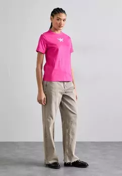 Футболка с принтом ESSENTIAL MCM, красный