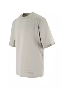 Футболка с принтом ESSENTIALS Spitzbub, серый