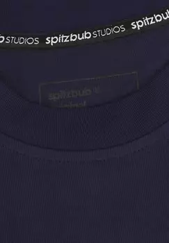 Футболка с принтом ESSENTIALS Spitzbub, синий