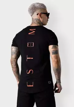 Футболка с принтом ESTEEM, черный