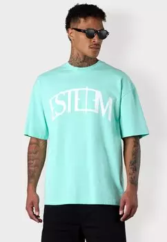 Футболка с принтом ESTEEM, зеленый