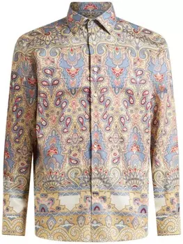 Футболка с принтом ETRO, нейтральный